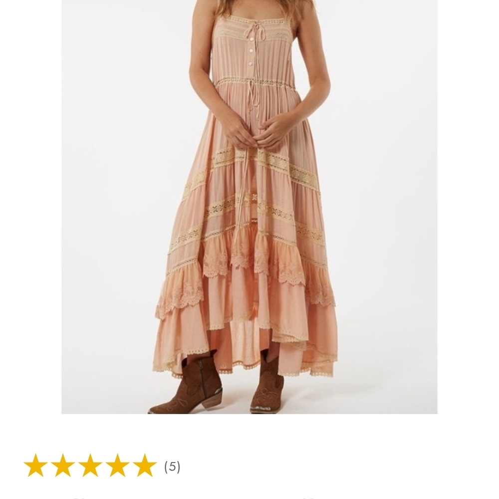 In Search Of Spell Praire Peach Maxi Dress In Size Medium Help Me Find Her